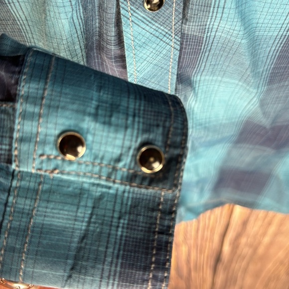 Pintlar Boys Plaid Button Downwn Shirt- Size Large - Picture 5 of 12